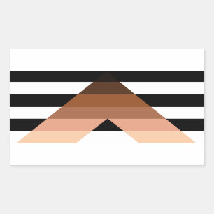 BIPOC Ally Flag Rectangular Sticker