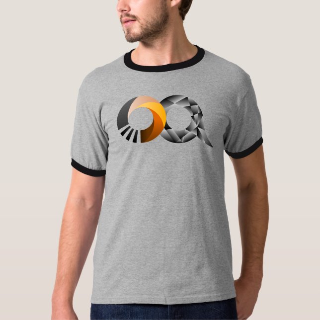 Bipolar Bear Icon Ringer T-Shirt (Front)