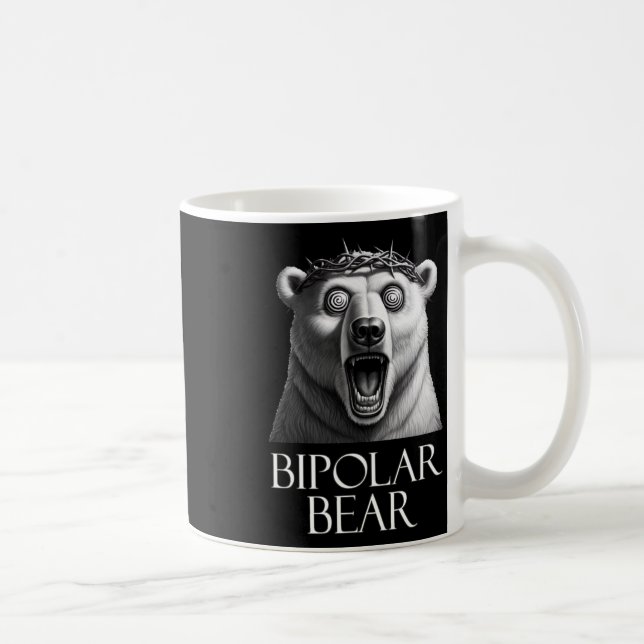 Bipolar Bear Sticker1  Coffee Mug (Right)
