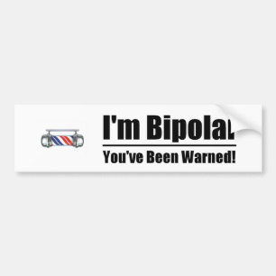 BiPolar Bumber Stilcker Bumper Sticker