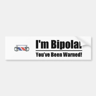 BiPolar Bumber Stilcker Bumper Sticker