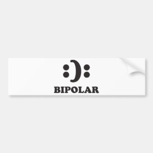 Bipolar Bumper Sticker