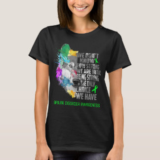 Bipolar Disorder Awareness Ribbon Support Gifts T-Shirt