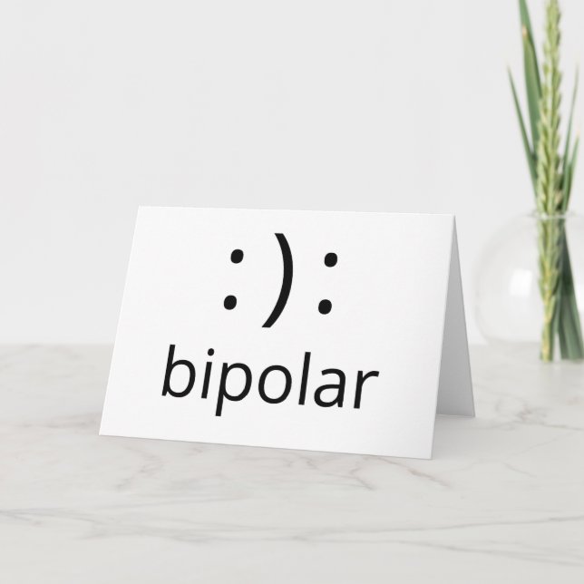bipolar holiday card (Front)