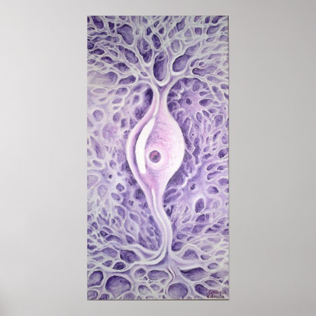 Bipolar neuron poster (Front)