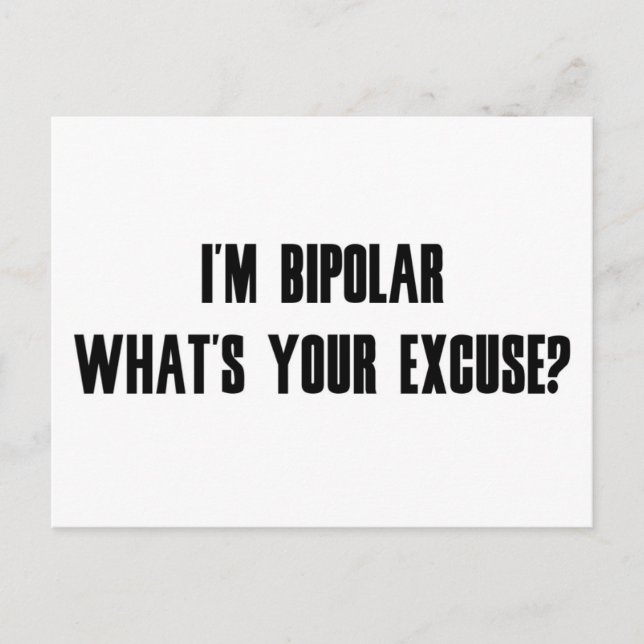 Bipolar Postcard (Front)
