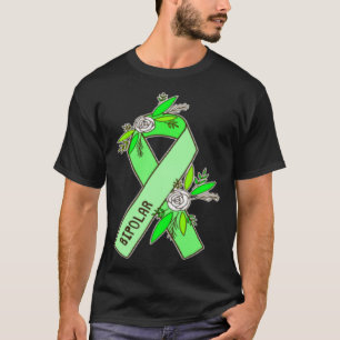Bipolar Ribbon Pocket  Bipolar Disorder Awareness T-Shirt