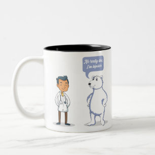 Bipolar Two-Tone Coffee Mug