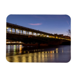 Bir-Hakeim bridge at dawn in winter - Paris Magnet