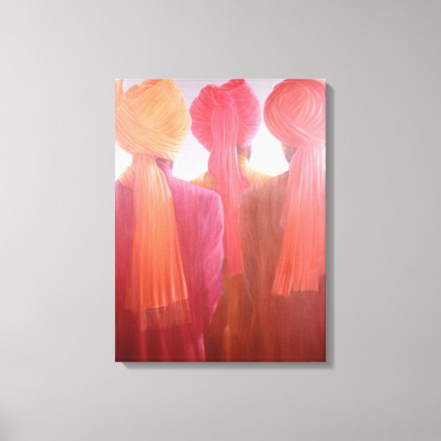 Bir Trio Canvas Print (Front)