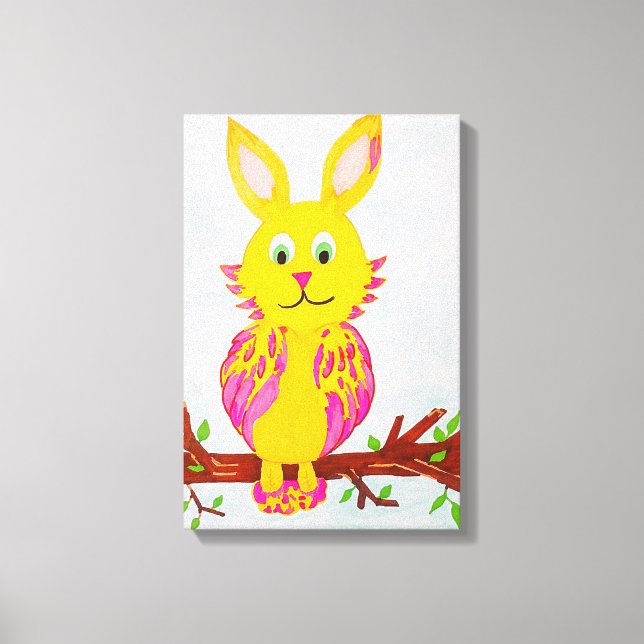 Birabbit Canvas Print (Front)