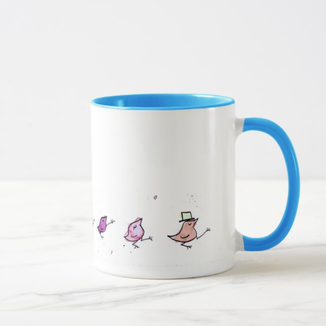Birb Parade Mug (Right)