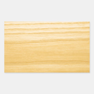 Birch Background Rectangular Sticker