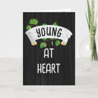 Birch Banner and Ivy Birthday Humour