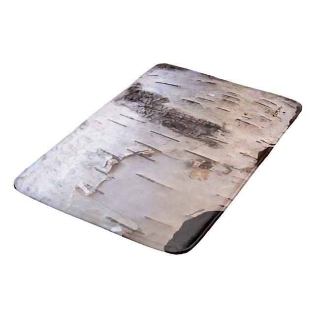 Birch Bark Bath Mat (Angled)