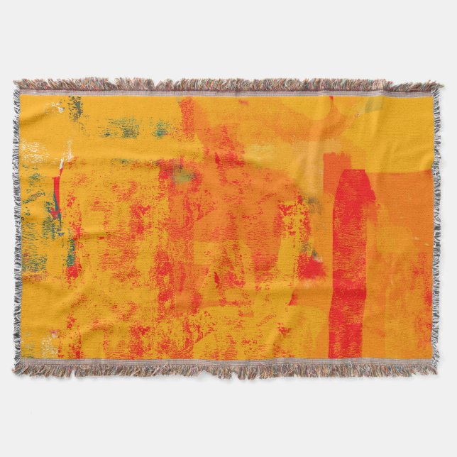 Birch Bark Close-Up: Natural Texture. Throw Blanket (Front)