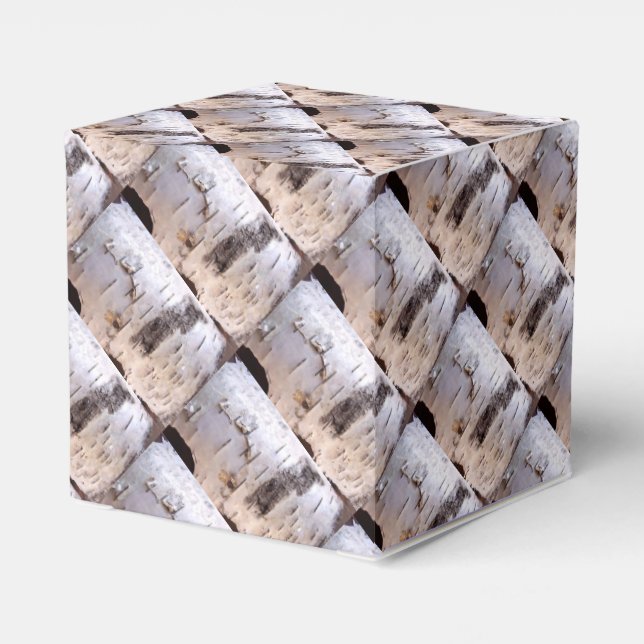 Birch Bark Favour Box (Back Side)