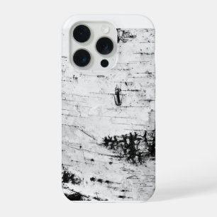 Birch bark iPhone 15 pro case