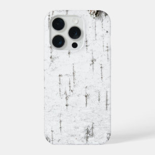 Birch bark iPhone 15 pro case