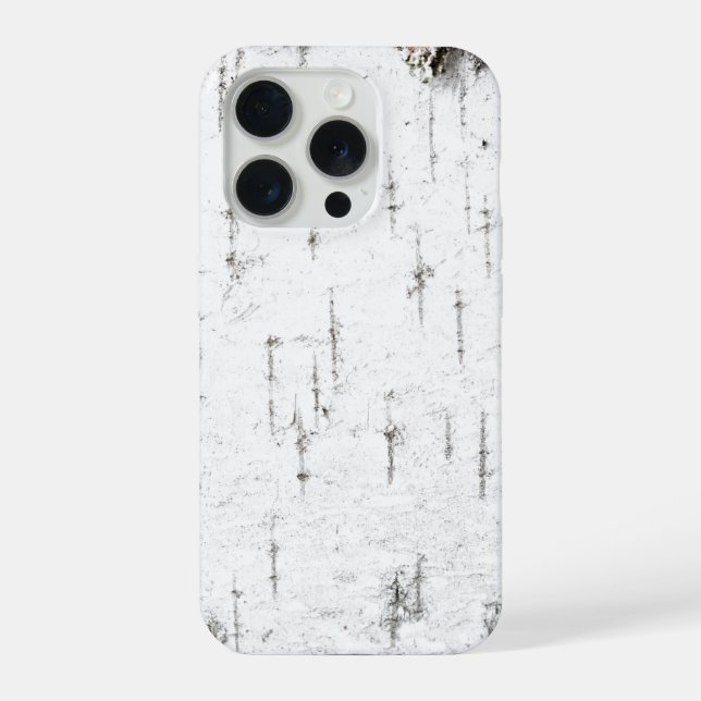 Birch bark iPhone case (Back)