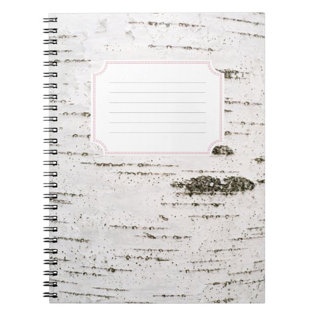 Birch bark notebook (Front)