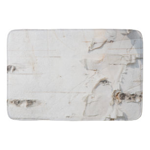 Birch bark pattern bath mat