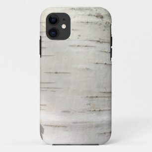 Birch bark pattern iPhone 11 case