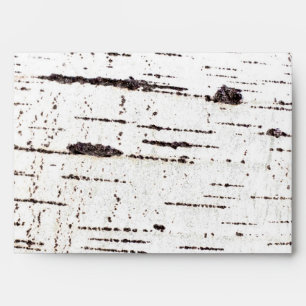 Birch bark pattern envelope