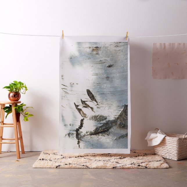 Birch bark pattern fabric (In Situ)