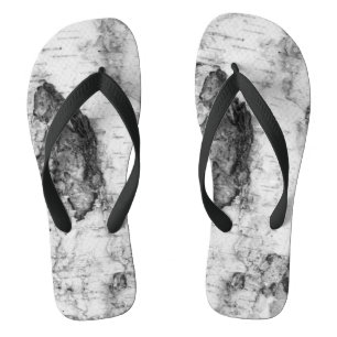 Birch bark pattern High-Top sneakers Flip Flops