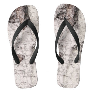 Birch bark pattern High-Top sneakers Flip Flops