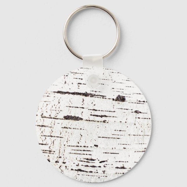 Birch bark pattern key ring (Front)