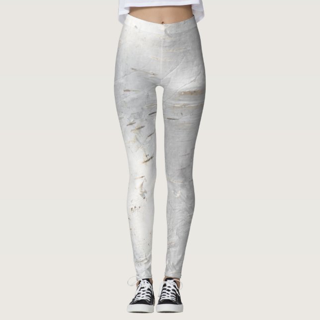 Birch bark pattern leggings (Front)