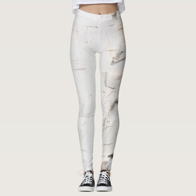 Birch bark pattern leggings (Front)