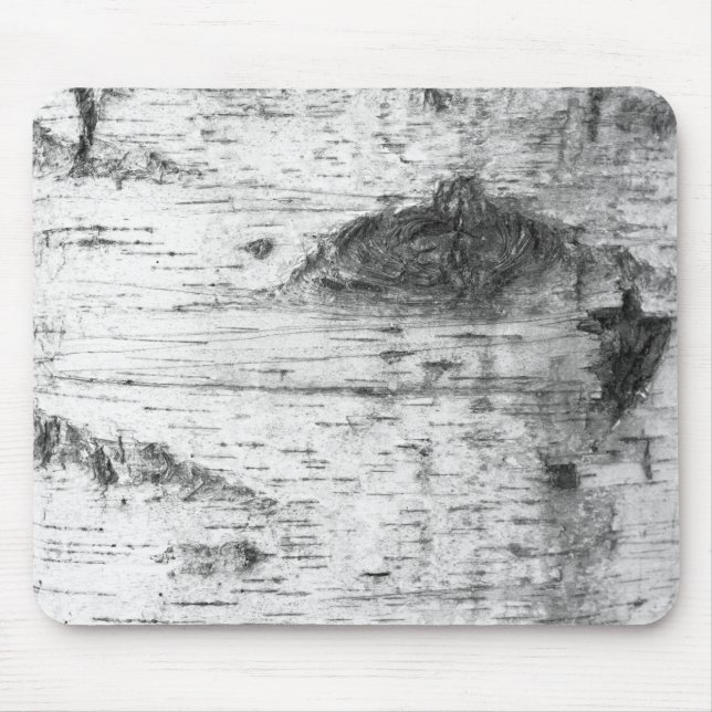 Birch bark pattern mouse mat (Front)