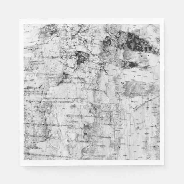 Birch bark pattern napkins (Front)