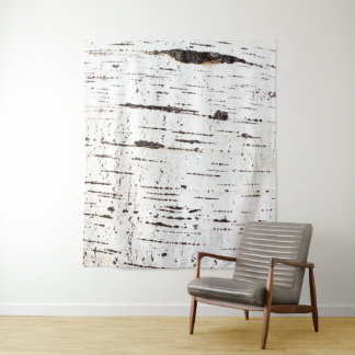 Birch bark pattern tapestry