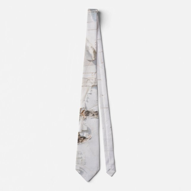 Birch bark pattern tie (Front)