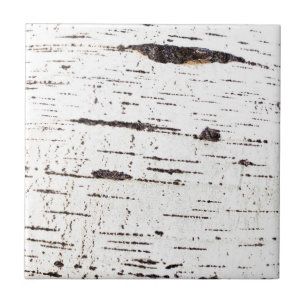 Birch bark pattern tile