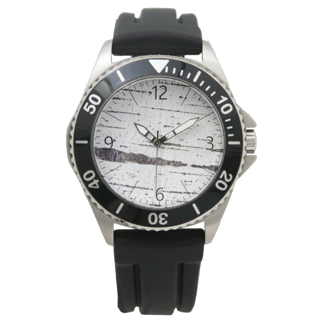 Birch bark pattern watch (Front)