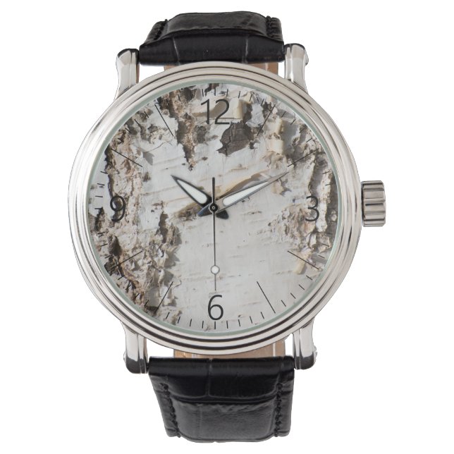 Birch bark pattern watch (Front)