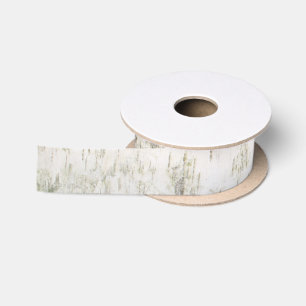 Birch Bark Rustic Satin Ribbon