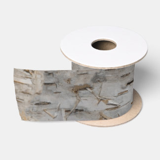 Birch Bark Satin Ribbon