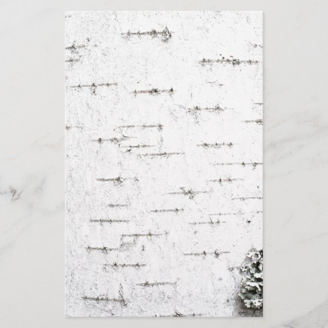 Birch bark stationery (Front)