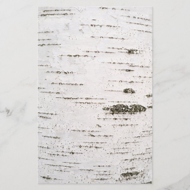 Birch bark stationery (Front)