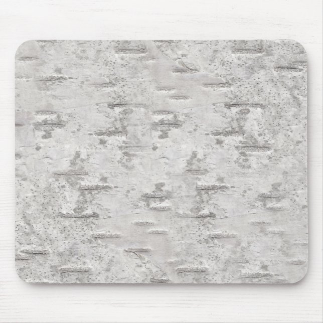 Birch Bark Texture Mouse Mat (Front)