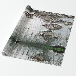 Birch bark wrapping paper