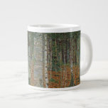 Birch Forest by Gustav Klimt, Vintage Art Nouveau Large Coffee Mug<br><div class="desc">Birch Forest (c. 1903) by Gustav Klimt is a vintage Victorian Era Symbolism fine art landscape painting featuring a nature scene. A forest with birch trees and leaves in the Autumn season with brown leaves scattered on the ground. About the artist: Gustav Klimt (1862-1918) was an Austrian Symbolist painter and...</div>