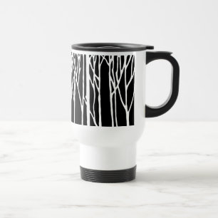 Birch Forest by Leslie Peppers Travel Mug