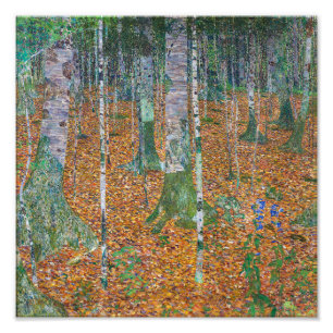 Birch Forest   Gustav Klimt   Photo Print
